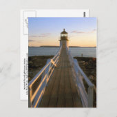 Marshall Point Lighthouse Maine Briefkaart (Voorkant / Achterkant)