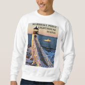 Marshall Point Lighthouse, Maine Sweatshirt (Voorkant)
