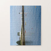 Marshall Point Lighthouse, Port Clyde Maine Legpuzzel (Verticaal)