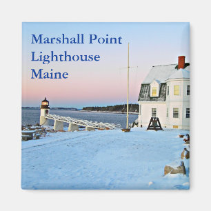Marshall Point Lighthouse, Port Clyde Maine Magneet
