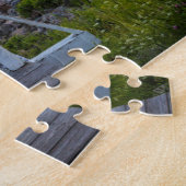 Marshall Point-vuurtoren op zonsondergang Legpuzzel (Zijkant)