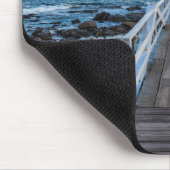 Marshall Point-vuurtoren op zonsondergang Muismat (Hoek)