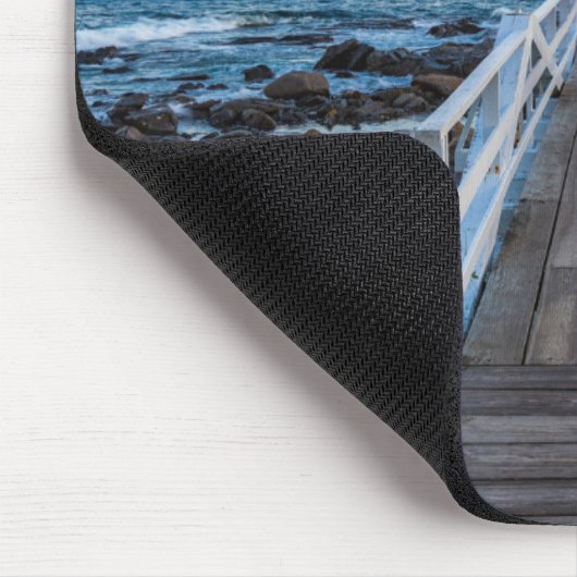 Marshall Point-vuurtoren op zonsondergang Muismat (Hoek)