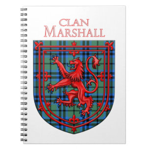 Marshall Tartan Scottish Play Lion Rampant Notitieboek