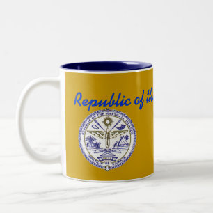 Marshalleilanden* KoffieMok Tweekleurige Koffiemok