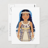 Marshallese Matryoshka Briefkaart (Voorkant / Achterkant)