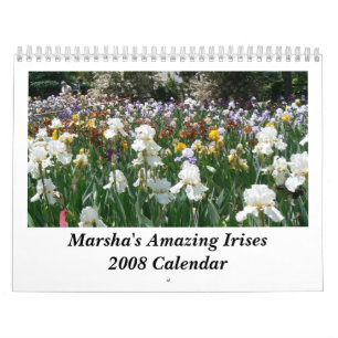 Marsha's Amazing Irises 2008 Cale... Kalender