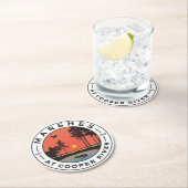 Marshes op het Onderzetter Cooper River Round Pape (Insitu)