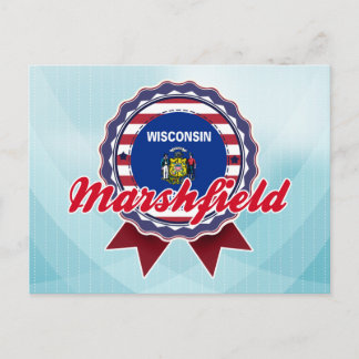 Marshfield, WI Briefkaart