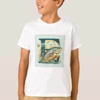 Marshian Kinder zalm T-shirt