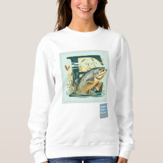 Marshian Vrouwen Zalm Sweatshirt