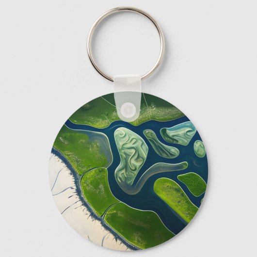 Marshland Elegance Sleutelhanger (Voorkant)