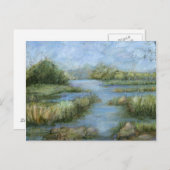 Marshland I Briefkaart (Voorkant / Achterkant)