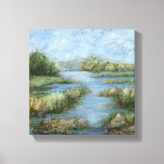 Marshland I Canvas Afdruk (Voorkant)