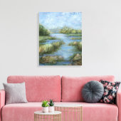 Marshland I Canvas Afdruk (Insitu (Woonkamer))