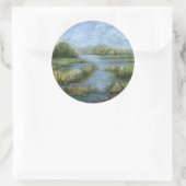Marshland I Ronde Sticker (Tas)