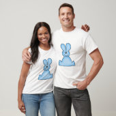 Marshmallow Bunny (bleu) Tshirts et cadeaux (Unisexe)