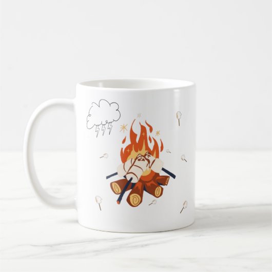Marshmallow Christmas & New Year Mug (Gauche)