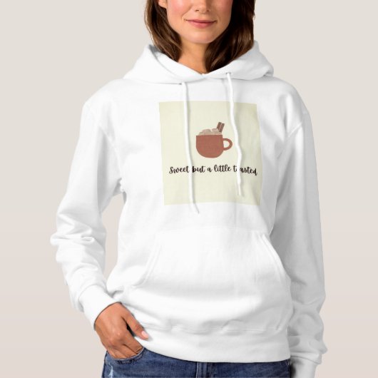 Marshmallow de Thanksgiving drôle citation sweat - (Devant)