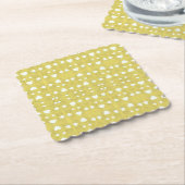 Marshmallow Hearts Kartonnen Onderzetters (Gebogen)