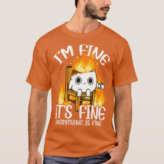 Marshmallow im Fine Meme Outr Mannen Kinder Vrouwe T-shirt