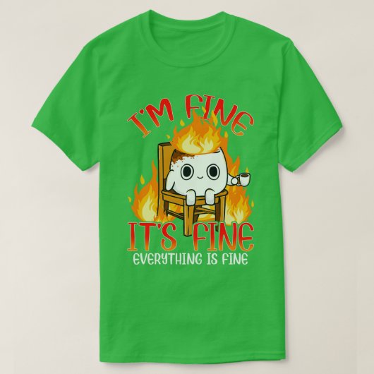 Marshmallow im Fine Meme Outr Mannen Kinder Vrouwe T-shirt (Design voorkant)
