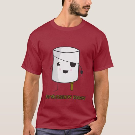 Marshmallow Matey Mannen T T-shirt (Voorkant)
