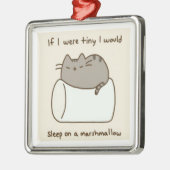 marshmallow metalen ornament (Links)