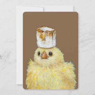 Marshmallow Peep-platte kaart