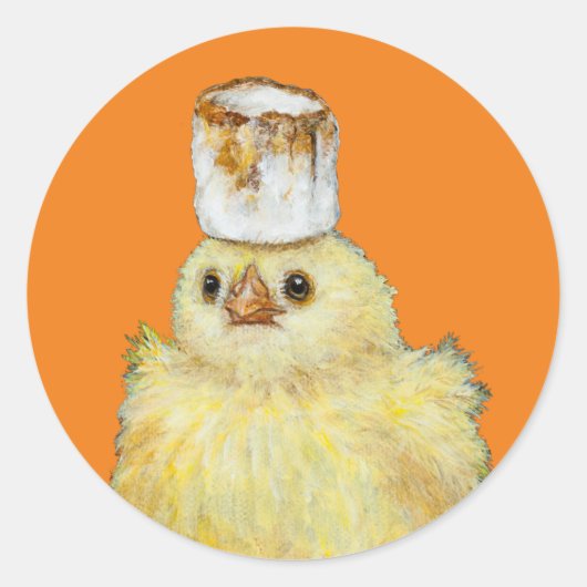 Marshmallow Peep stickers (Voorkant)