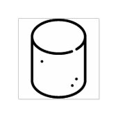 marshmallow 	rubberstempel (Afrduk)