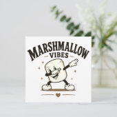 Marshmallow sfeer kaart (Staand voorkant)