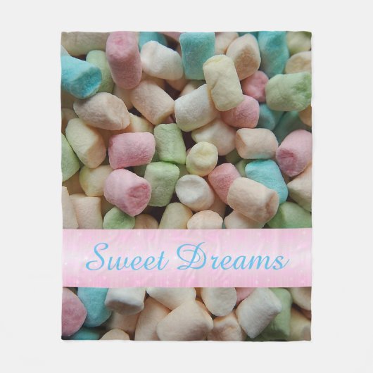 Marshmallows Fleece Blanket (Voorkant)