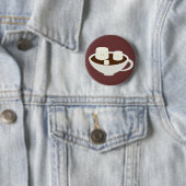 Marshmallows in warme chocolade ronde button 5,7 cm (In situ)