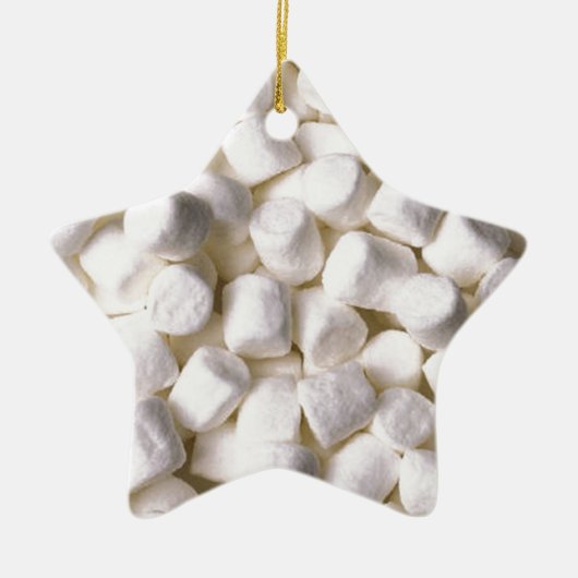 marshmallows keramisch ornament (Voorkant)