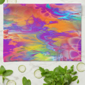 Marshmellow Skies Theedoek (Gevouwen)