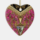 Marshwell Victoriaans Monogram Keramisch Ornament (Rechts)