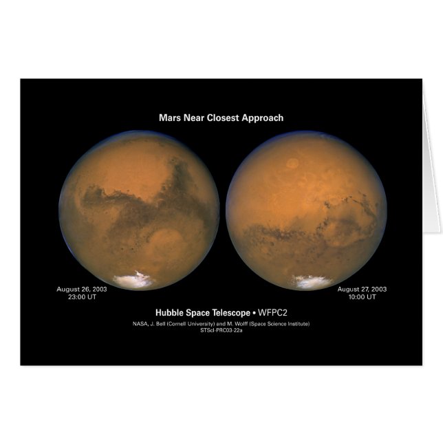 MarsNearClosestApproach-2003-22a (Voorkant Horizontaal)