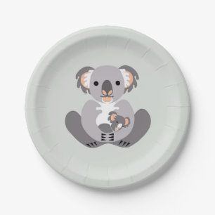 Marsupial - KOALA - Aussie wildlife - Groene Parti Papieren Bordje