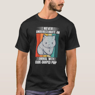 Marsupial Wombat voor een vrouwendag T-shirt