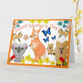 Marsupials Moederdag, Kaart (Gele Bloem)