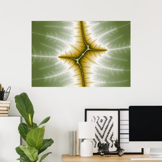 Mart - Poster Fractal (Bureau à domicile)