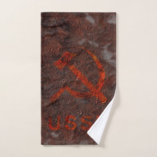 Marteau et faucille Ussr (Serviette à main)