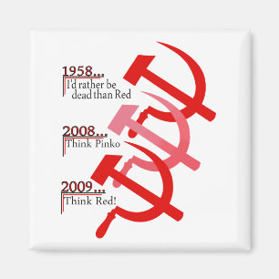 Marteau Russe Et Aimant À Emblème De Faucille