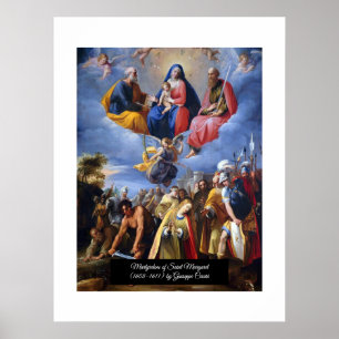 Martelaarschap van Sint Margaretha Poster