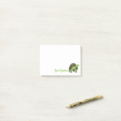 Marteling met gepersonaliseerde post post-it® notes (Op bureau)