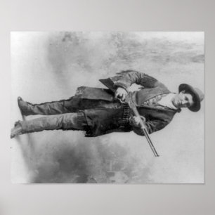 Martha Canary "Calamity Jane" Portrait Poster