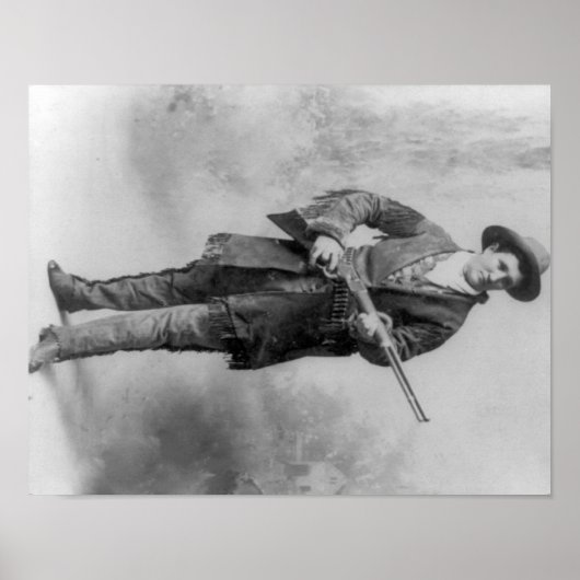 Martha Canary "Calamity Jane" Portrait Poster (Voorkant)