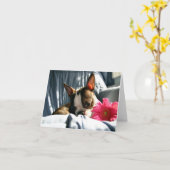 Martha en Gerber Daisy Kaart (Gele Bloem)