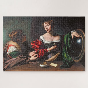 Martha en Maria Magdalena (1598), een boek van Car Legpuzzel